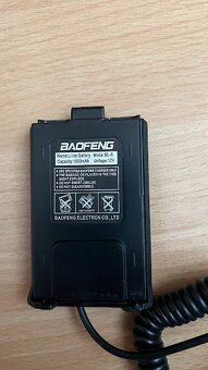 Batéria pre Baofeng UV-5R, do auta - 3