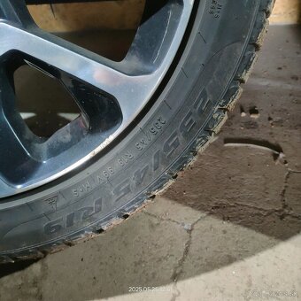 Hlinikove disky 5x110 r19 + zimne pneu - 3