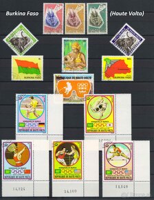 Poštové známky, filatelia: Afrika - 3