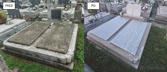 Čistenie hrobov a obnova písma - 3