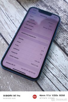 iPhone 13 mini Blue – 128GB - 3