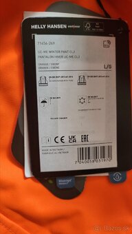 nové zimné nohavice Helly Hansen hi-vis, nepremokavé - 3