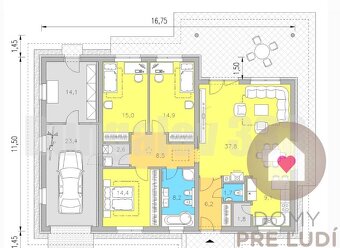 Samostatný rodinný dom s garážou na pozemku 600m2 - Vinosady - 3
