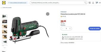 PARKSIDE® Priamočiara kyvadlová píla PSTK 800 G5 - 3