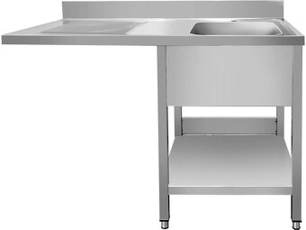 Nerezový jednodřez s odkapávací plochou - 3