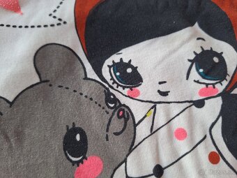 H&M elastické tričko 122/128 - 3