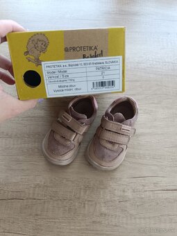 Barefoot dievčenské celoročne topánky - 3