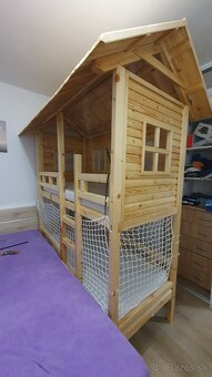 Detska poschodova posteľ 160x70 - 3