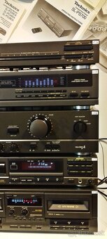 Zostava TECHNICS tuner, equalizer, zosilnovac, CD, deck= B01 - 3