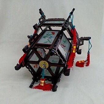 Retro cinsky lampion - dekoracny - 3