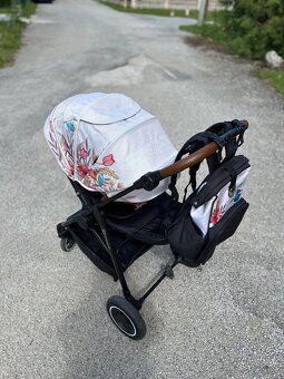 Športový kočík Kinderkraft All Road - BIRD PATTERN - 3