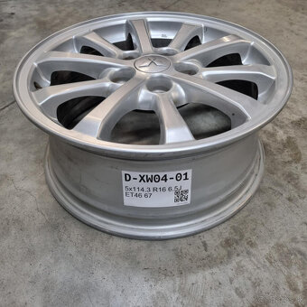 MITSUBISHI disky 5x114,3 R16 6,5J ET46 - 3