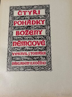 Ctyri pohadky Bozeny Nemcove 1926 - 3