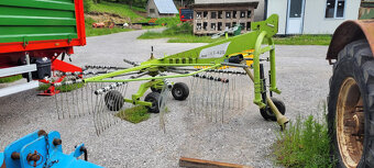 Predám väčši zhrnovač - riadkovač sena zaber 420 cm - 3