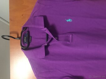 RALPH LAURENT originál lila damske polotricko S/M - 3