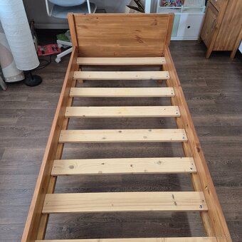 Rastúca drevená detská posteľ - 3