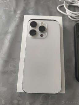 iPhone 15 PRO 128GB White Titanium - 3