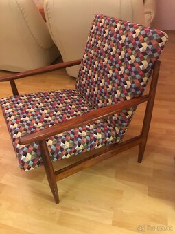 Retro kreslo po kompletnej renovácii - 3