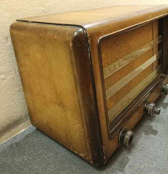 Staré retro rádio Telefunken Pamir - 3