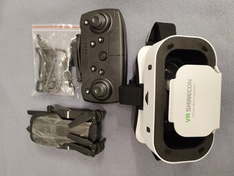 Dron E99 + VR okuliare – ako nový. - 3
