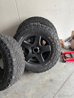 Predám bfgoodrich allterain + disky na touareg - 3