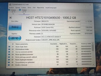 Western Digital BLACK disk sata 2,5" 1TB- 7200ot. - 3