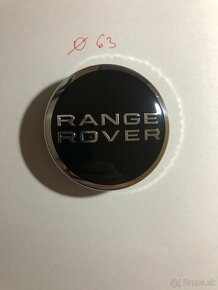Stredové krytky Range Rover - priemer 63 mm - 3