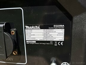 Elektrocentrála Makita EG2250A - 3