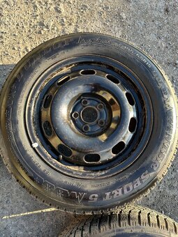 Zimné kolesá 195/65R15 -ako nové 4ks - 3