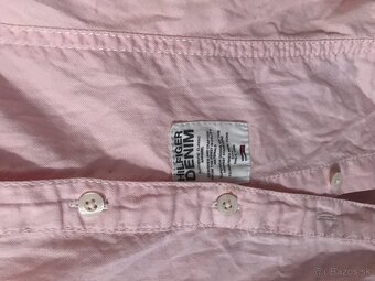 TOMMY HILFIGER originál damska pudrova bluzka S - 3