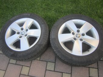 16 AL disky org. Octavia 3 s let. pneu 205/55R16 91V Contiec - 3