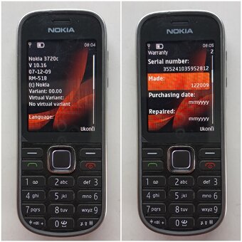 NOKIA 3720Classic ÚLOŽENKA ÚPLNE FUNGEL NOVÁ FÓLIA - 3