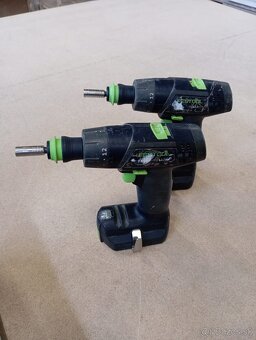 Predám akumulátorové vŕtacie skrutkovače Festool TXS - 3