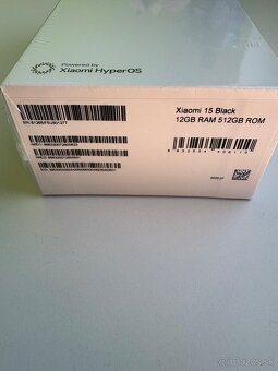 Xiaomi 15 5g 12/512GB - 3