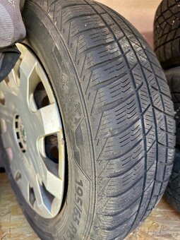 Zimné kolesa 4 kusy 5x112 r15. 195/65 - 3