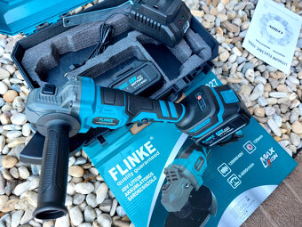 AKU flexa uhlová brúska 125mm 2x aku - 3