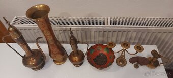Krásne mosazné tepané doplnky 3,5,10 euro kus - 3