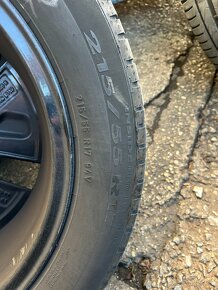 60€ za 4KS Letné pneu 215/55R17 Pirelli Cinturato P7 - 3