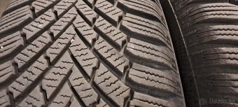 Predám 4ks jazdené zimné 205/60r16-92T Continental - 3