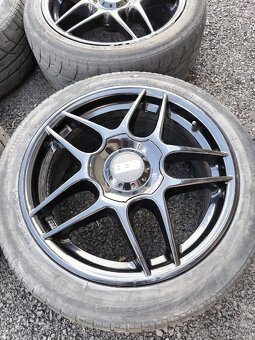 Hliníkové disky BBS 5x112 R17 + pneu 225/45R17 - 3