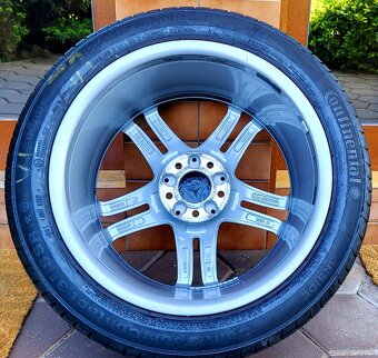 alu R18 5x112, zimné pneu Michelin 245/40, orig. Mercedes E - 3