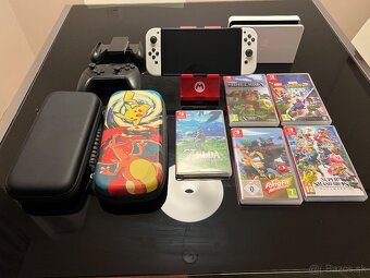 Predám Nintendo Switch OLED WHITE - 3