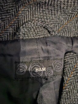 Damsky kabat H&M velkost S karovany - 3