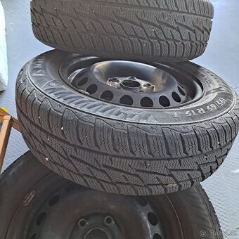 Zimné kolesá Octavia , Golf V,VI,VII 5x112, 195/65 R15 - 3