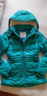 Tyrkysová bunda Takko 158/164 - 3