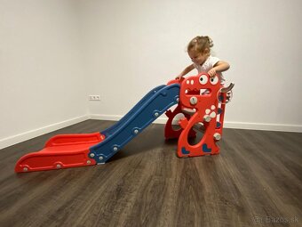 Predám veselú detskú šmýkačku DINO - 3