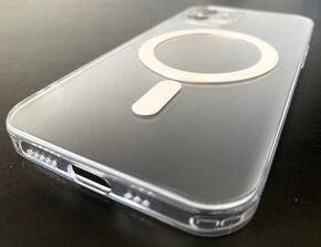 Nové DASFOND Transparentné púzdro pre iPhone 12 - 3