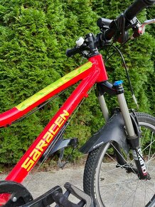 Saracen - Mantra 20, detský bicykel - červený - 3