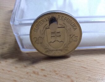 20 Koruna Jozef Tiso 1939 - slabo magnetická - 3