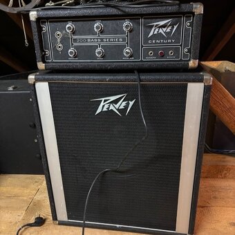 Zosilňovače Peavey Century series zo 70-tych rokov - hľadám: - 3